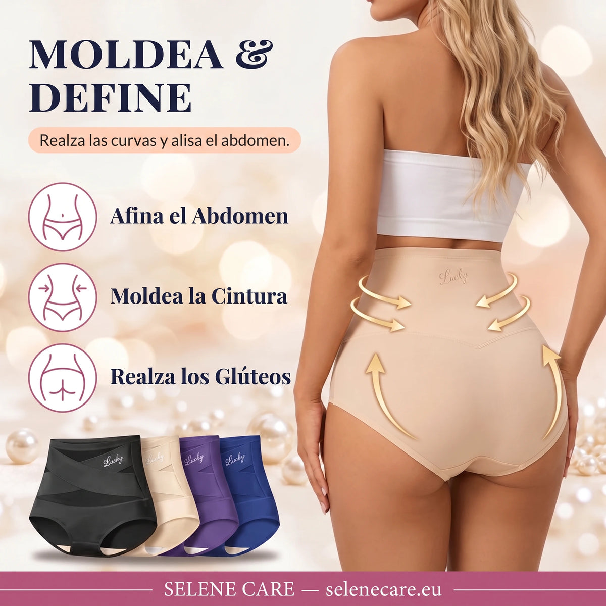 Braga Faja Moldeadora de Talle Alto Sin Costuras