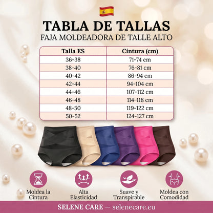 Braga Faja Moldeadora de Talle Alto Sin Costuras